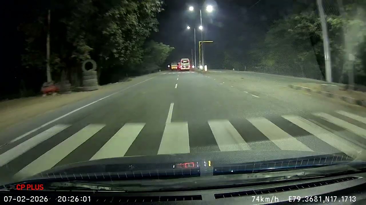 On way to Hyderabad almost crashed