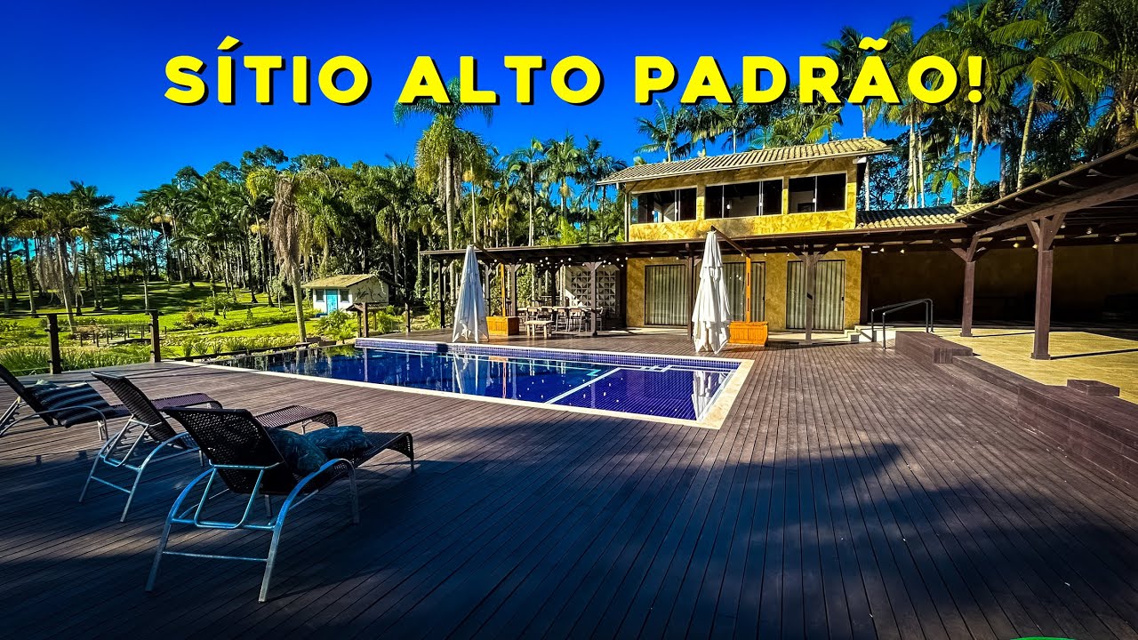 SÍTIO ALTO PADRÃO À VENDA EM CAMBORIÚ (VENDIDO!)