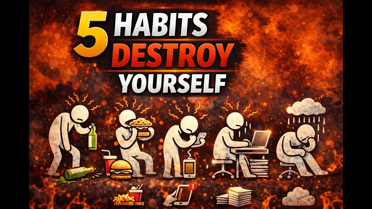 Many people want success, confidence, and a better life… but some daily habits slowly destroy /5 way