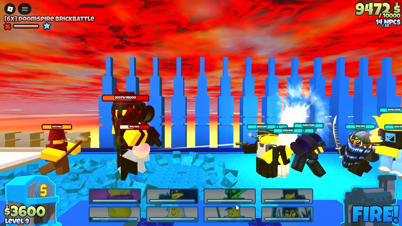 6x Doombringer beaten. The Battle Bricks.