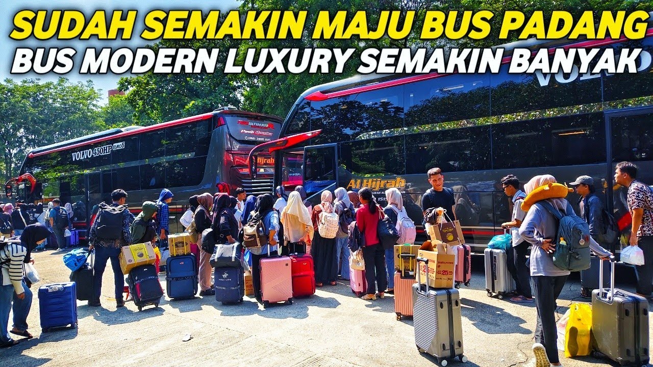 SEMAKIN MAJU🔴ERA MODERN BUS SUMATERA BARAT BUSNYA BAGUS BAGUS 