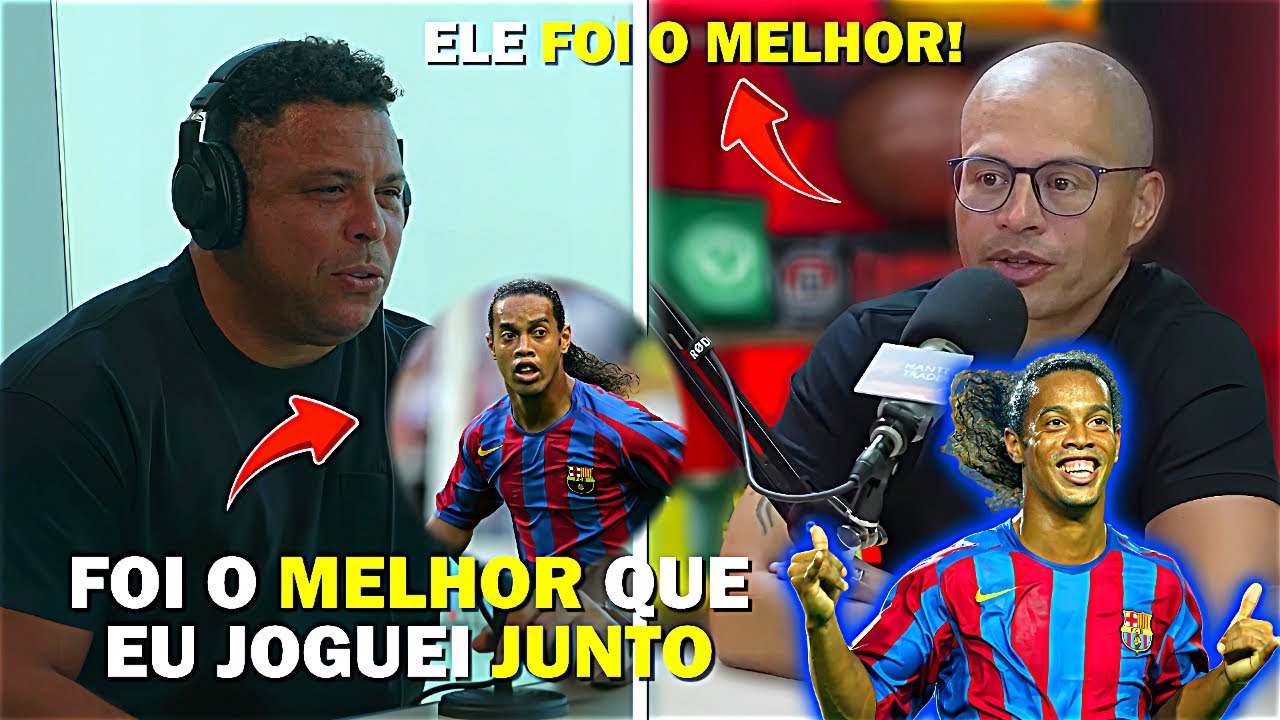 Jogadores FALAM Sobre RONALDINHO GAÚCHO