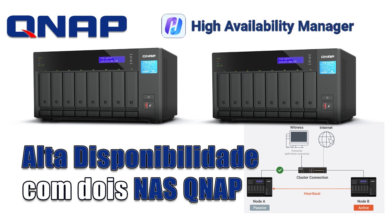 Alta Disponibilidade com dois NAS QNAP