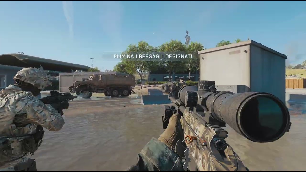 First time as sniper