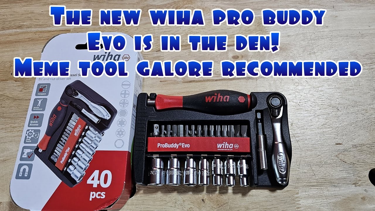 The new Wiha PRO Buddy EVO is in the den! Meme tool galore recommended!