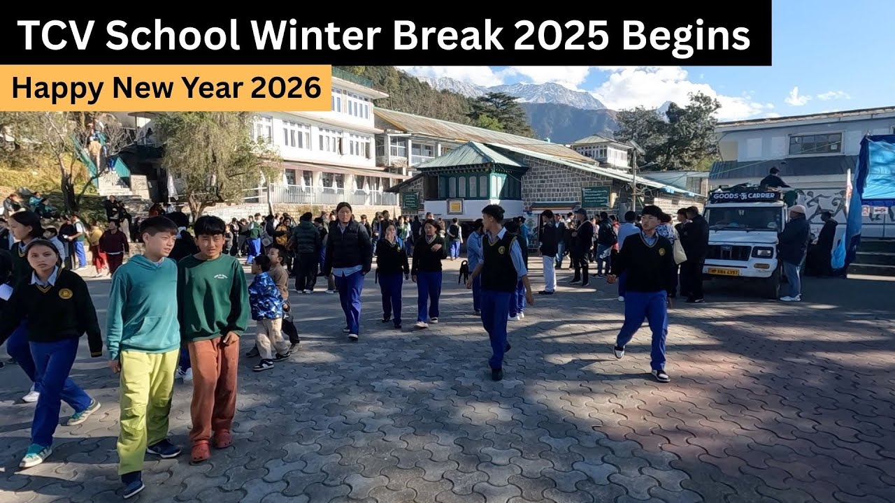 Winter Break 2025 at TCV School Dharamshala | Stories, Smiles & Goodbyes