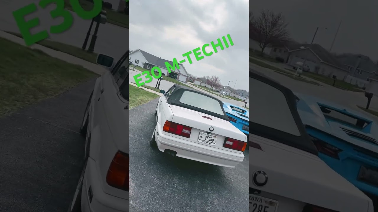 1991 BMW E30 M-TECH II