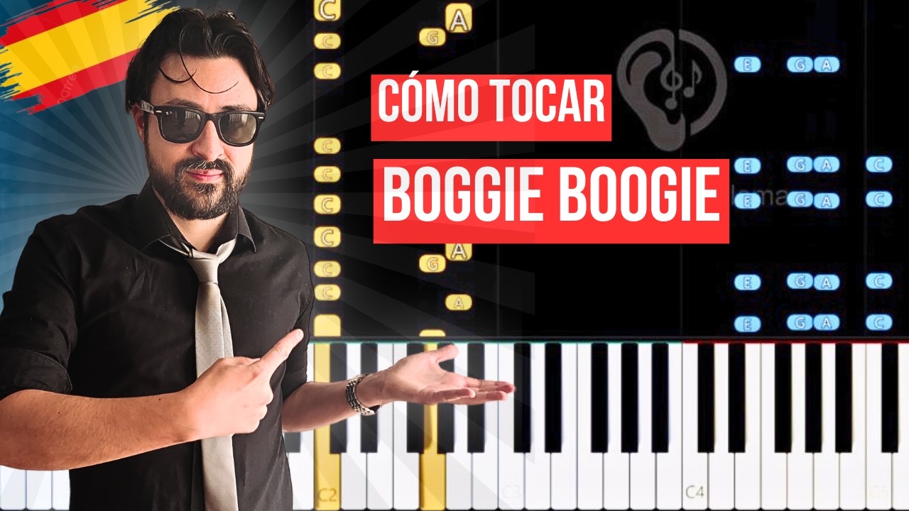 Toca BOOGIE WOOGIE en 5 min aunque seas principiante