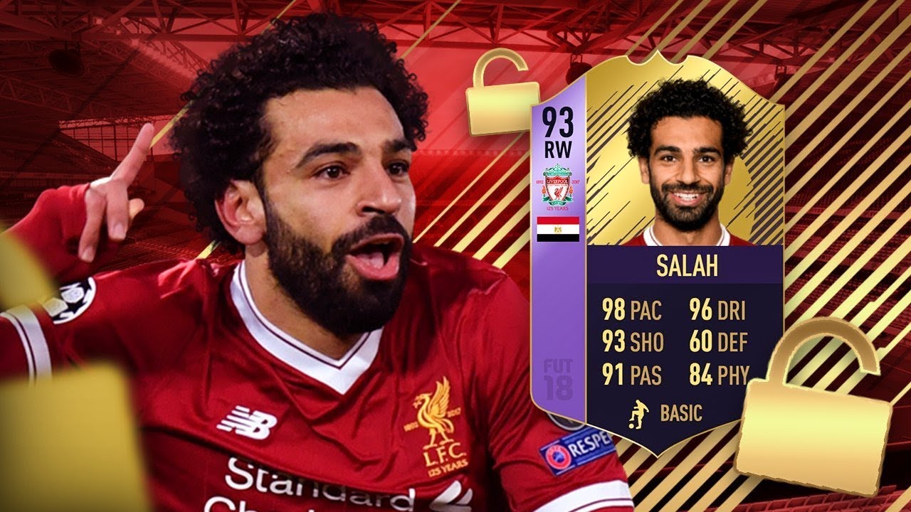 I GOT POTM 93 MO SALAH! FIFA 18 ULTIMATE TEAM PLAYER REVIEW