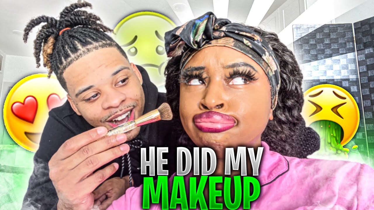 I LET DENO DO MY MAKEUP🥰🤣