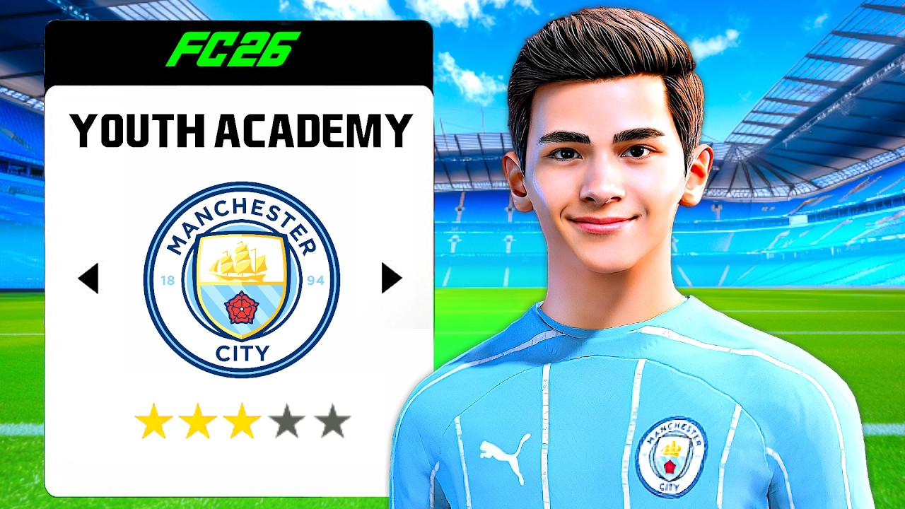 I Promoted a 14 Year Old Wonderkid... Youth Academy Season 5!