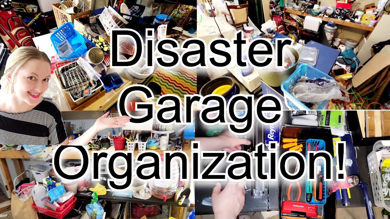 ORGANIZING GARAGE // DECLUTTER AND ORGANIZE