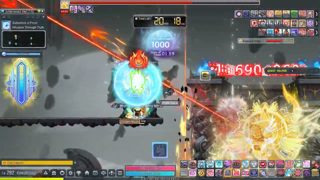 MapleSEA CW2 80m CP Len Solo Easy First Adversary