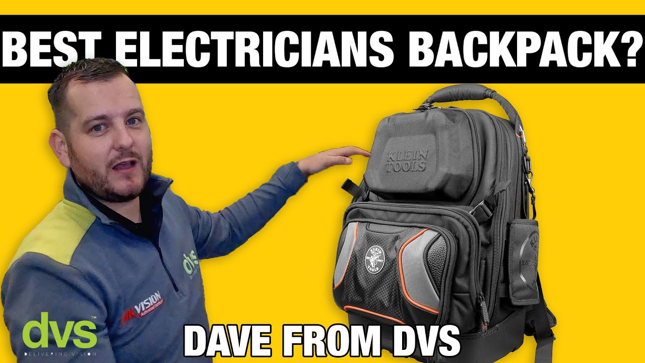 Best Backpack for Electricians? | Klein Tools Tradesman Pro™ Tool Master Tool Bag Backpack | 55485
