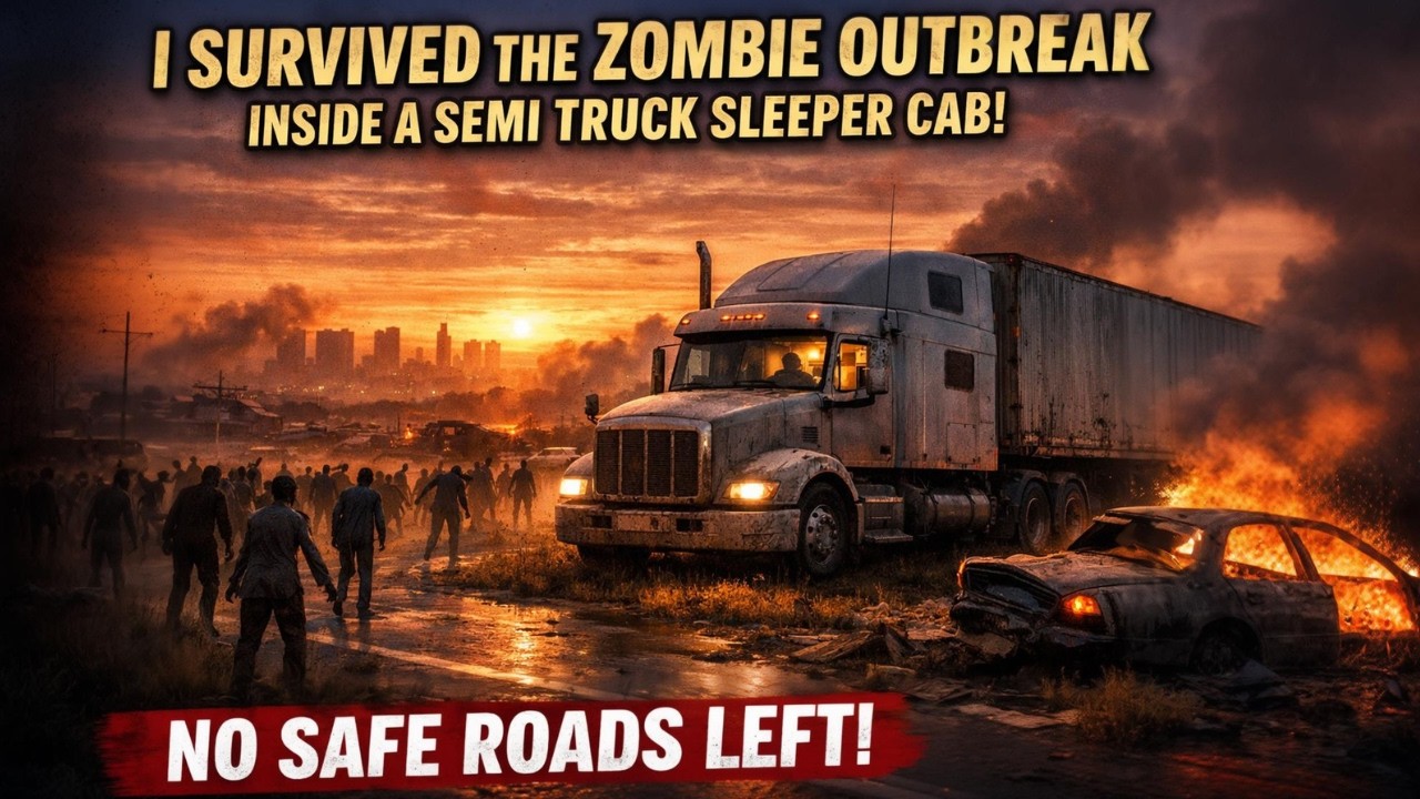 I Survived the Zombie Outbreak Inside a Semi Truck Sleeper Cab With No Safe Roads Left