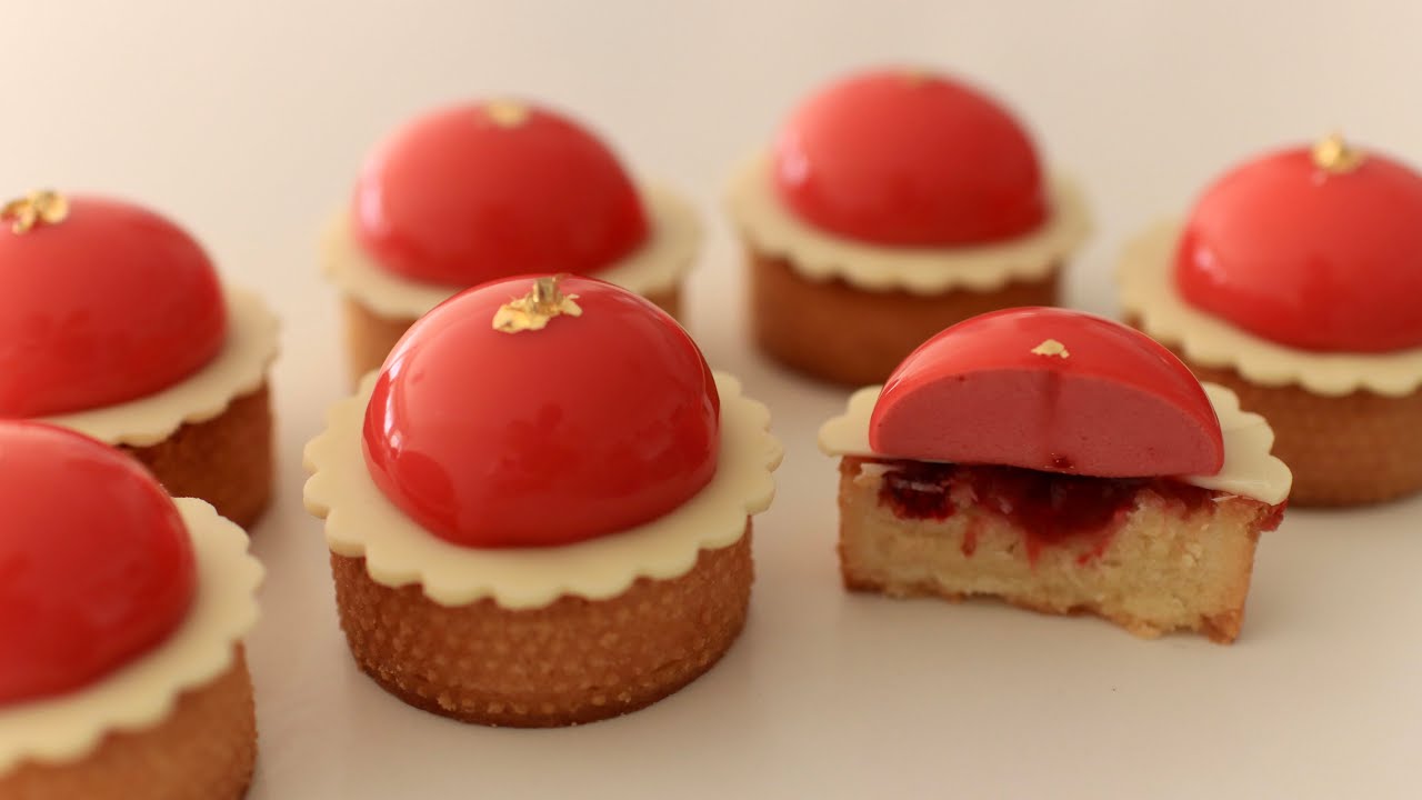 You can't resist this! Raspberry Almond Tart Recipe | 거부할 수 없는 천상의 맛! 라즈베리 아몬드 타르트 만들기