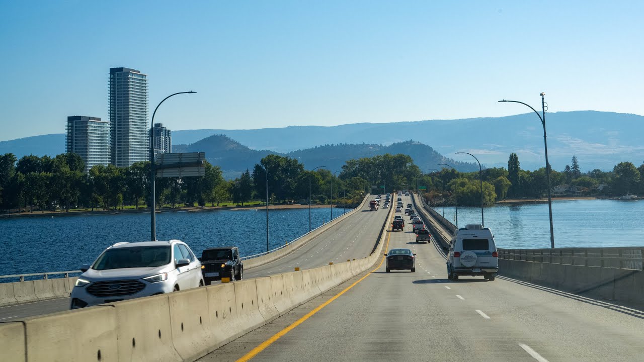 Downtown Vancouver to Downtown Kelowna Drive, British Columbia