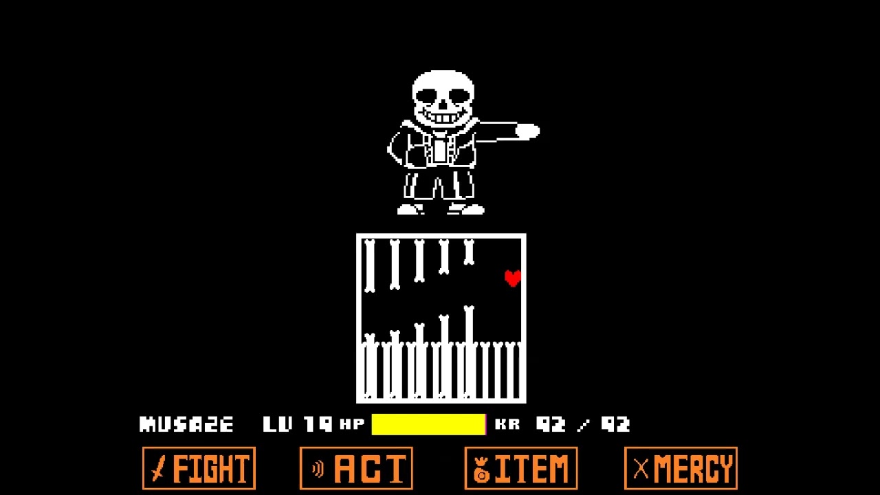 sans fight ( senle işimiz bitmedi sans efendi)