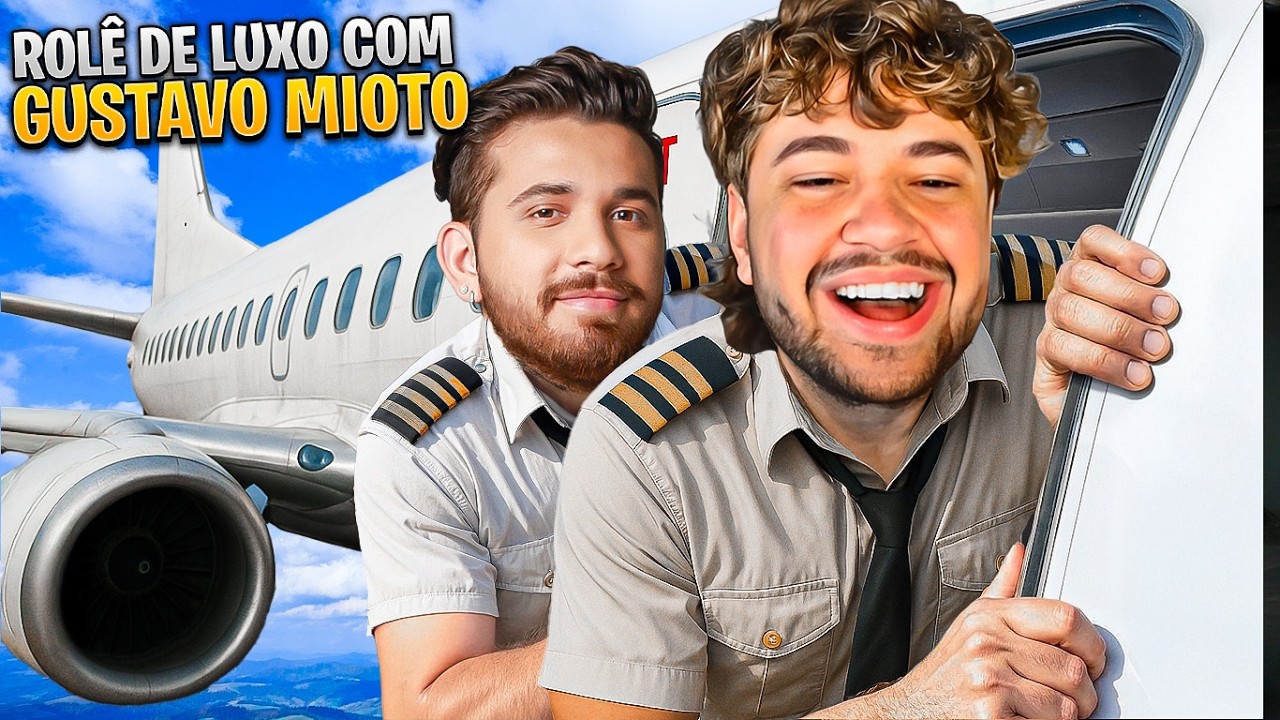 24 HORAS COM BRINO E GUSTAVO MIOTO VIAJANDO! - Vlog