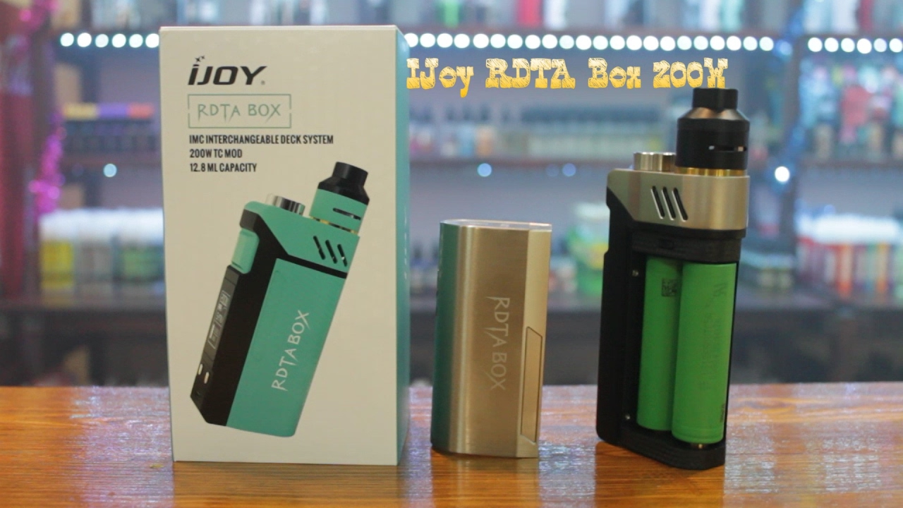 Обзор : IJoy RDTA Box 200W ( мой выбор)