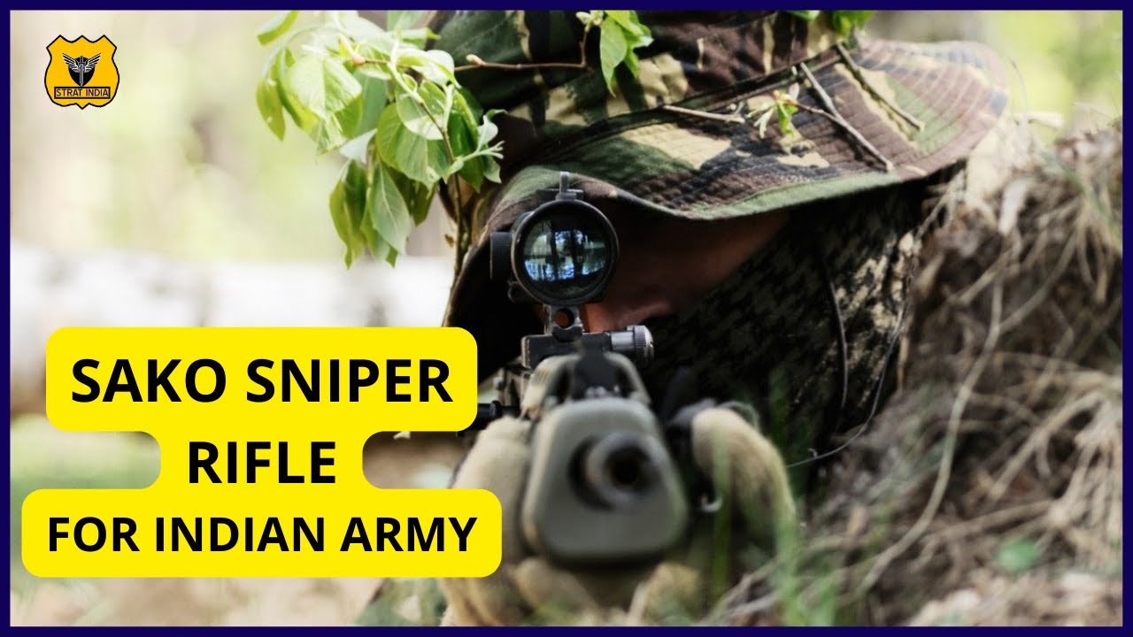 SAKO TRG 42 SNIPER RIFLE FOR INDIAN ARMY || SAKO SNIPER