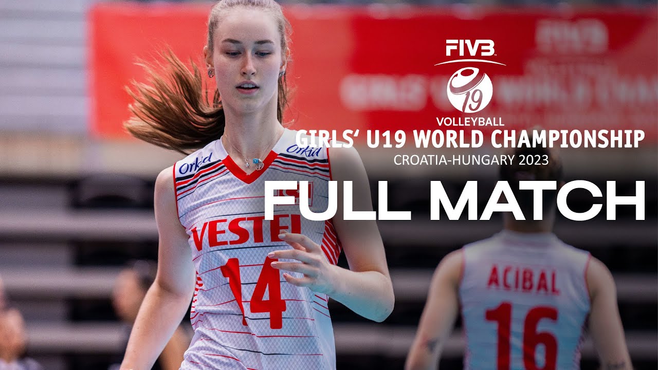 TUR🇹🇷 vs. PUR🇵🇷 - Full Match | Girls' U19 World Championship | Pool B