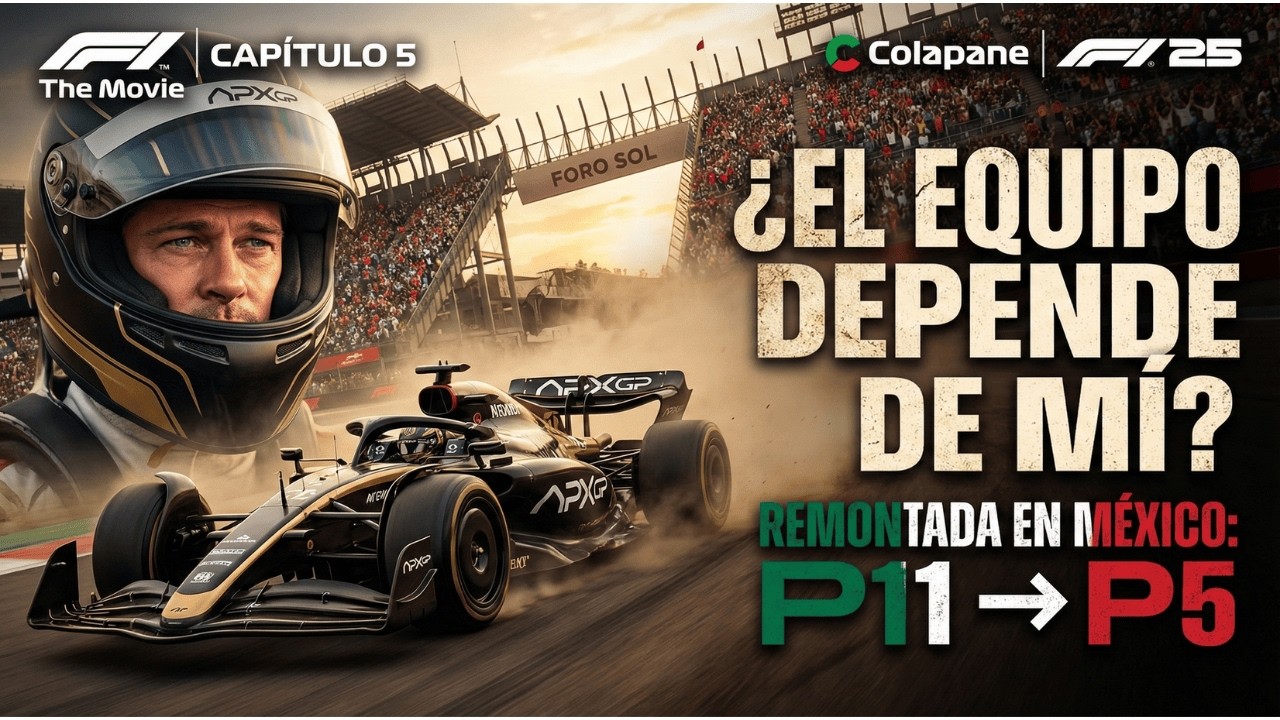 EL PESO DE APXGP 🏎️ ¿Podrá Sonny Hayes solo contra todos? - Cap. 5
