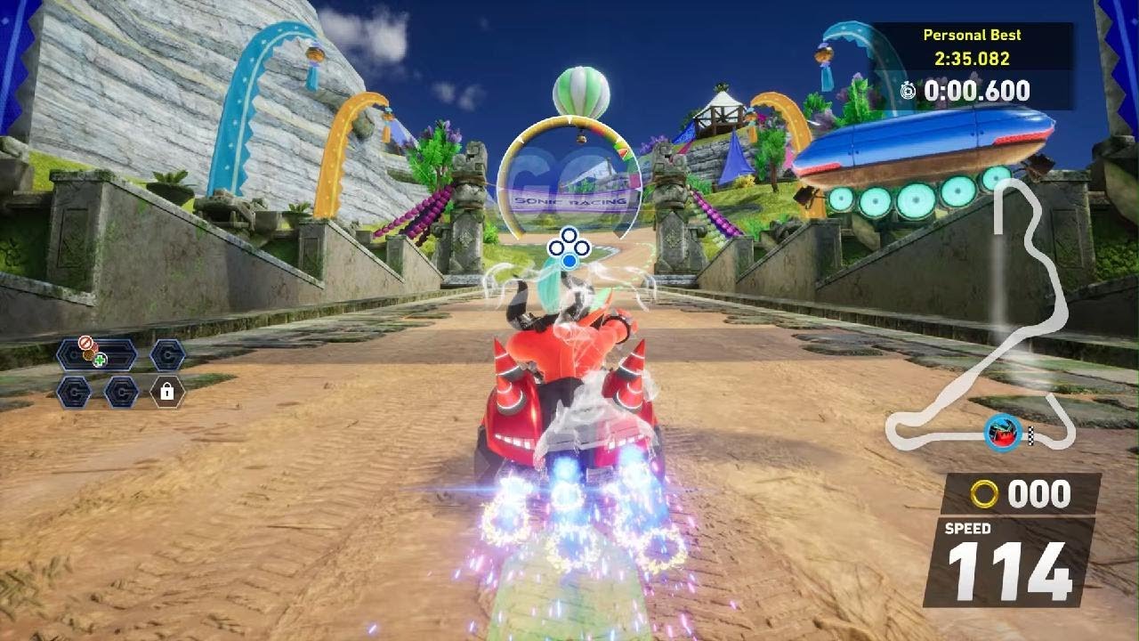 Sonic Racing CrossWorlds: Zavok Gameplay