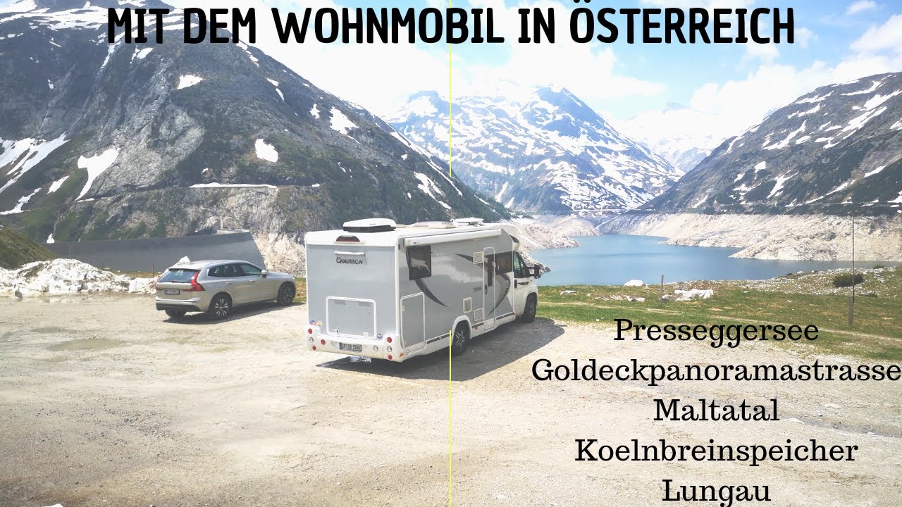Mit dem Wohnmobil in Österreich