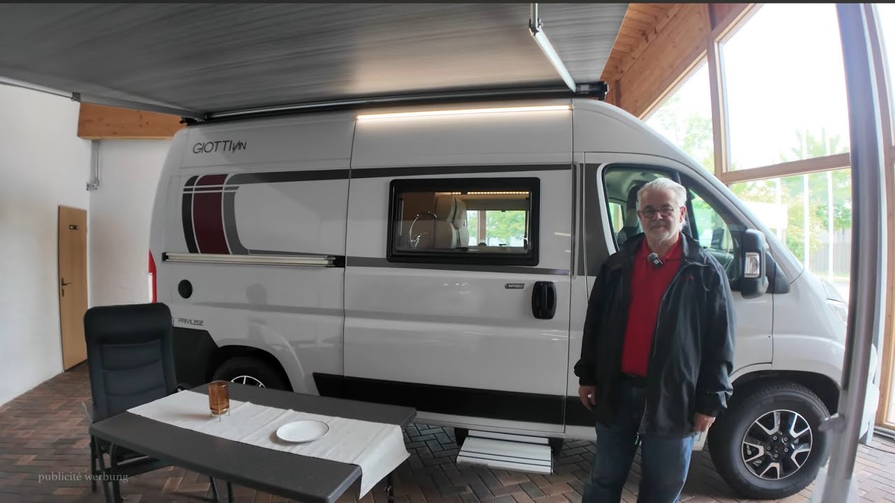 5,36m MINI 54.000 € WOHNMOBIL Giottivan 540 – Kompakt-Camper Top-Ausstattung zum Hammerpreis