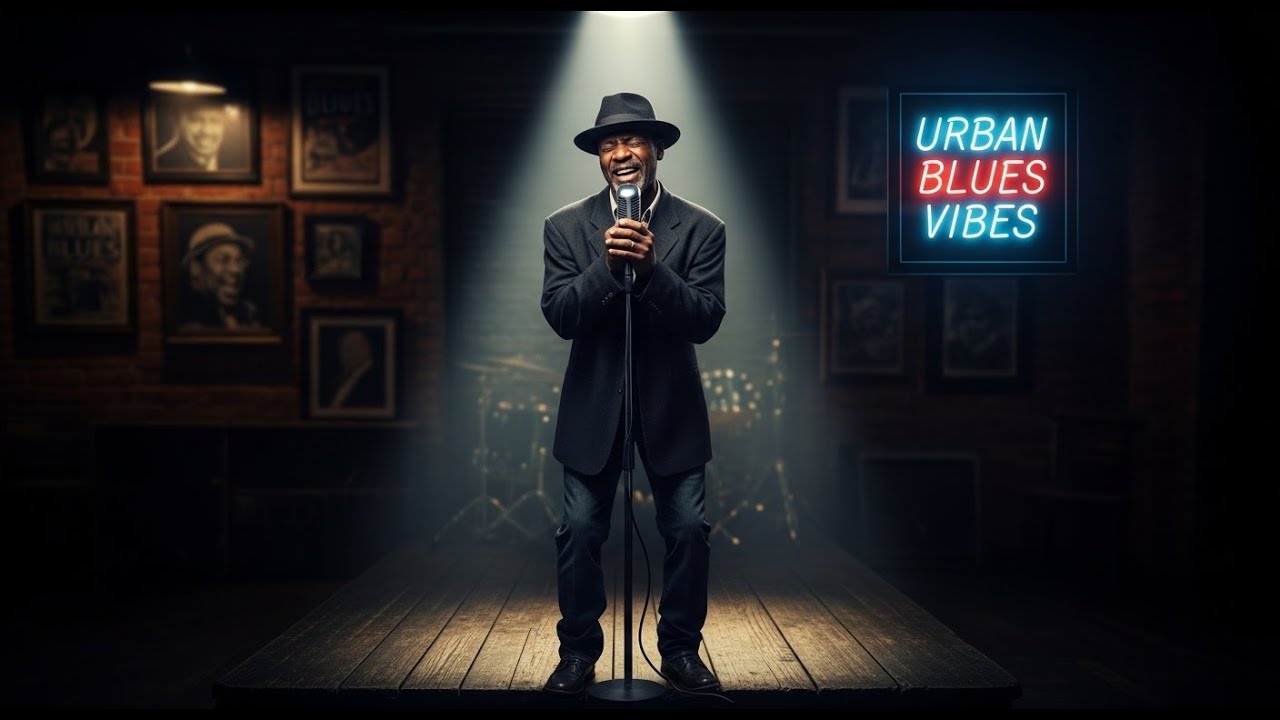 Midnight Chicago Blues Guitar – Deep Soul, Calm & Emotional Blues