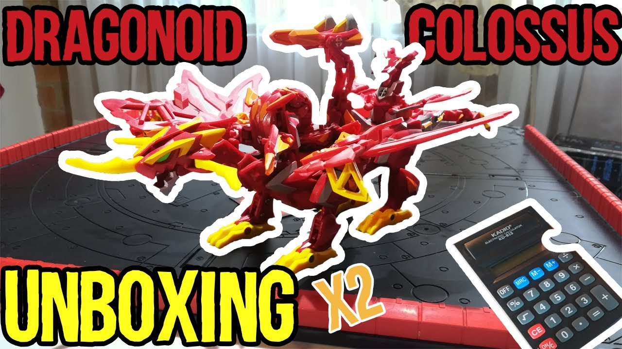 UNBOXING DRAGONOID COLOSSUS!! |Unboxing Bakugan| - [TuBakugan Es]