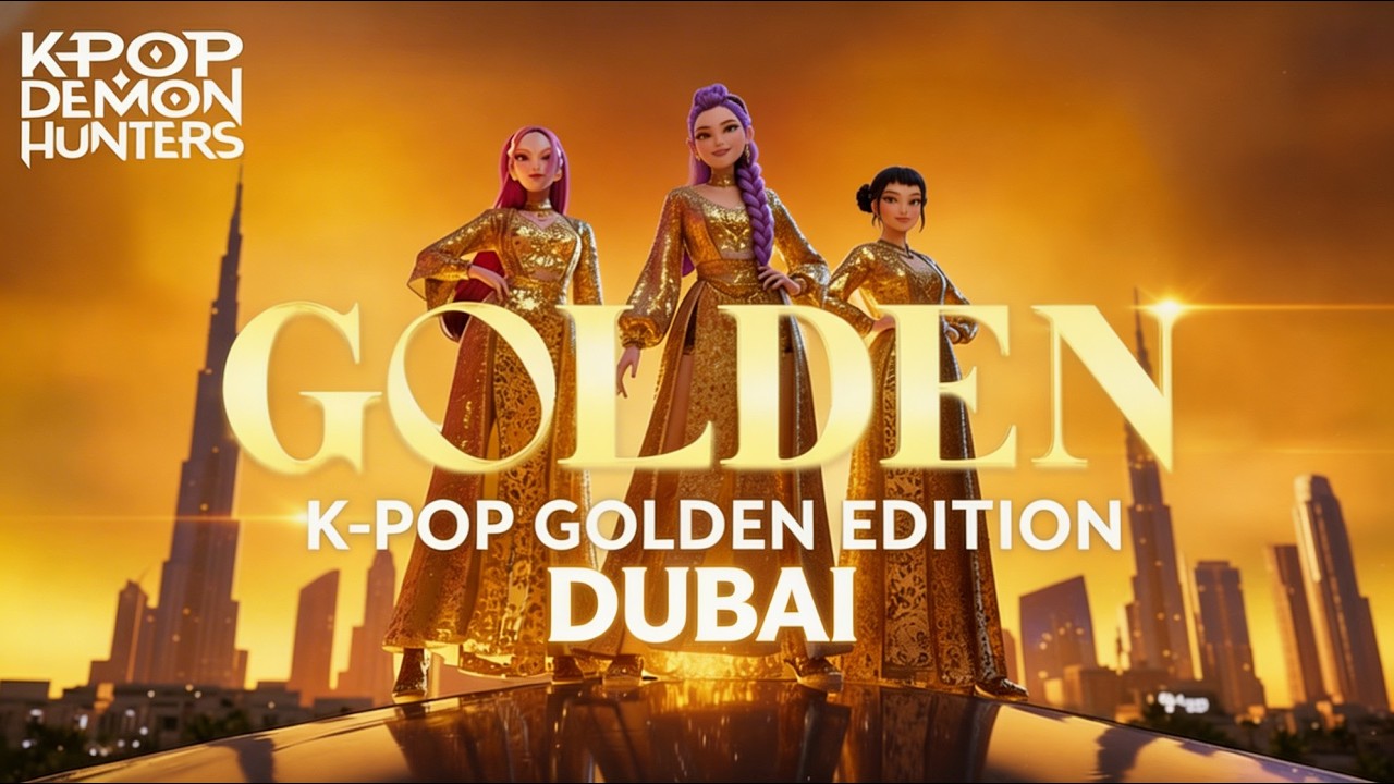 “Golden” Video Clip | K-Pop Demon Hunters | New Dubai Scenes