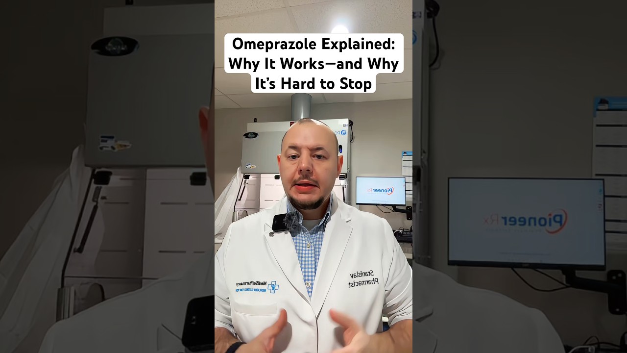 Omeprazole Explained: Why It Works&mdash;and Why It&rsquo;s Hard to Stop #medisolpharmacy #heartburn