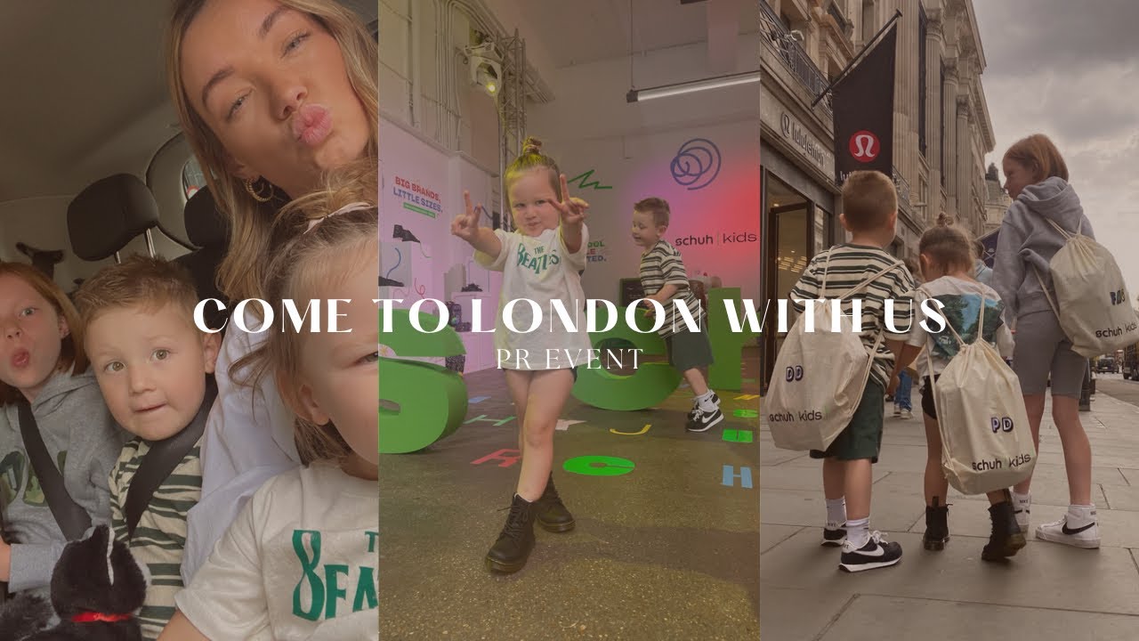 Visit London with us for a PR event with Schuh & Hamleys trip | in collaboration with Kiddinx
