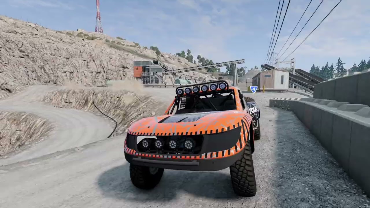Offroading in BeamNG