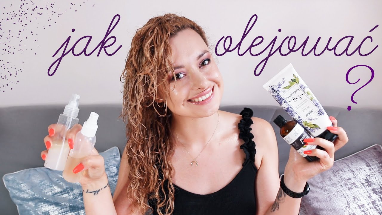 5 METOD OLEJOWANIA KRĘCONYCH WŁOSÓW 🌼 | Curly Madeleine
