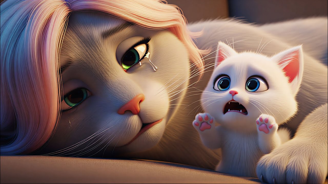 A Tiny Kitten Saved His Sick Mama Cat 😭💔 | An Emotional Cat Story 