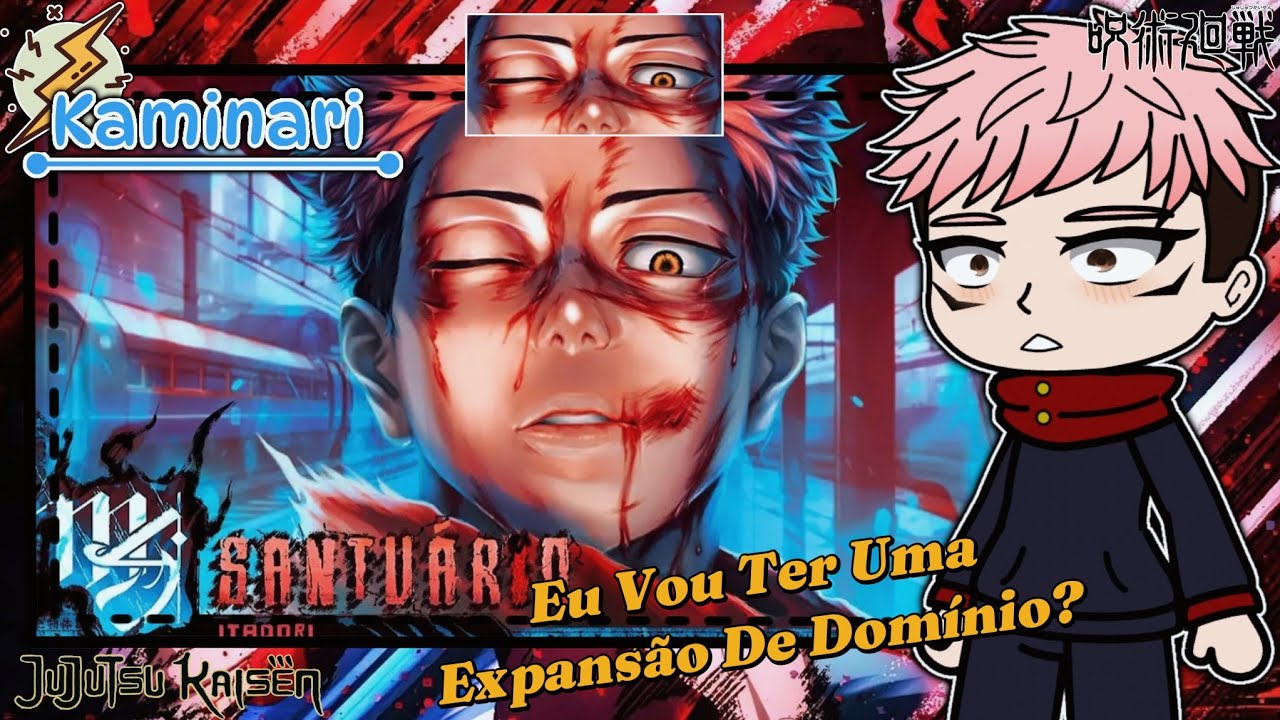 ⛩💥🌀Jujutsu Kaisen React~♪Itadori Yuji (Jujutsu Kaisen) - Santuário | @M4rkim | - {Gacha} ~ [JJK]