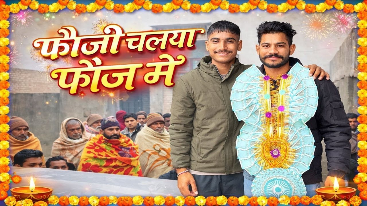 सिरसा के अरनियाँ वाली का अंकित बना फ़ौजी गया ट्रेनिंग करने ।। परिवार में ख़ुशी की लहर।।