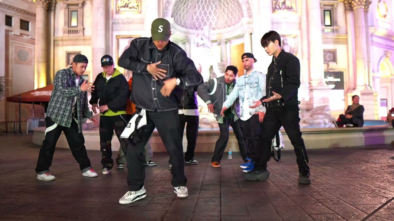 Freestyle getdown with the homies from Korea!