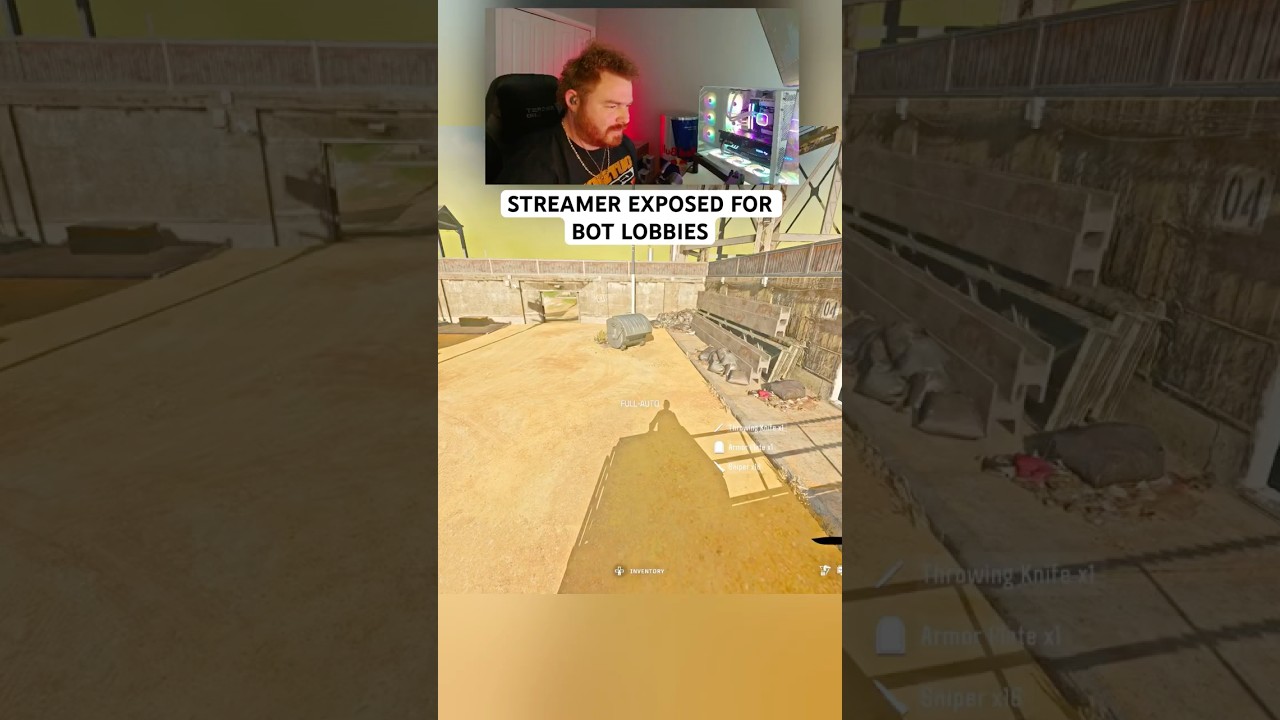 This CASUAL lobby is just insane (Rebirth Island) #shorts #warzone