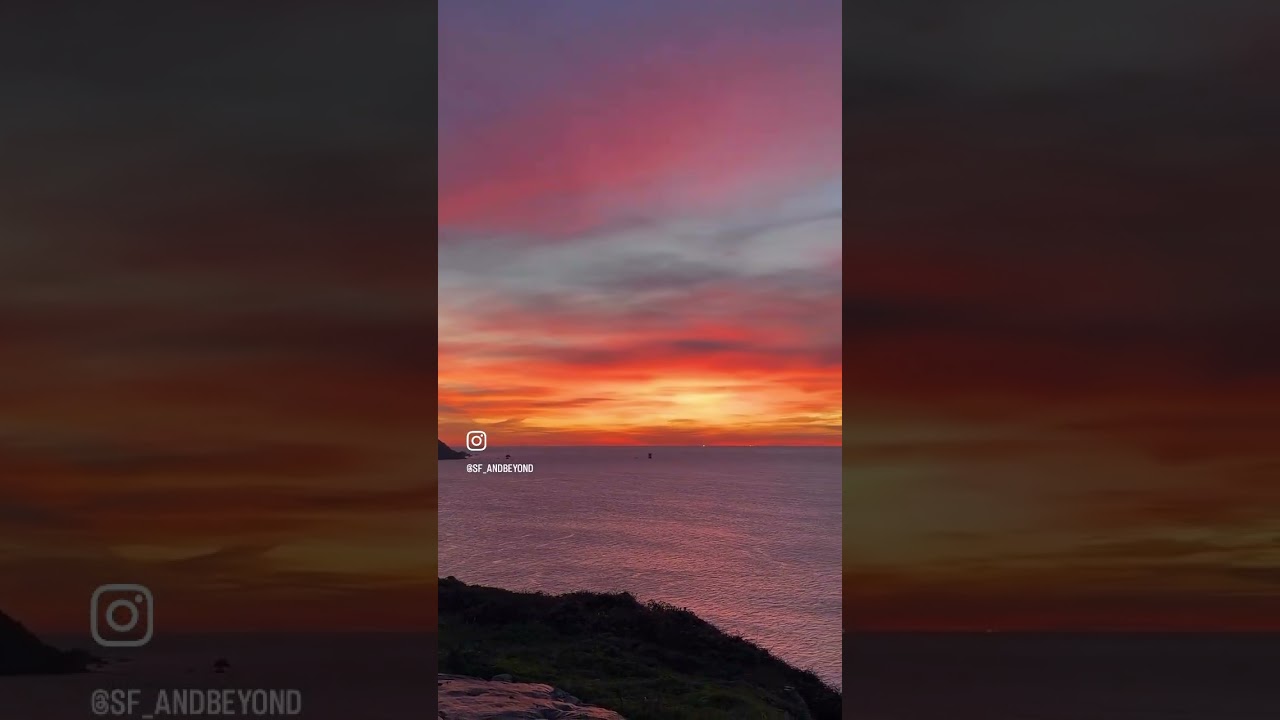 An Amazing Pacific sunset🌅