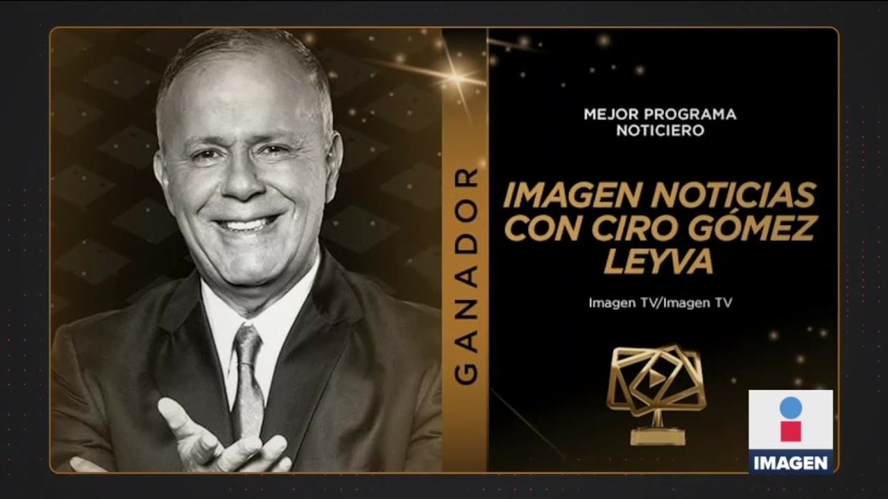 Imagen Noticias con Ciro G&oacute;mez Leyva es reconocido como mejor programa noticiero | Ciro G&oacute;mez Leyva