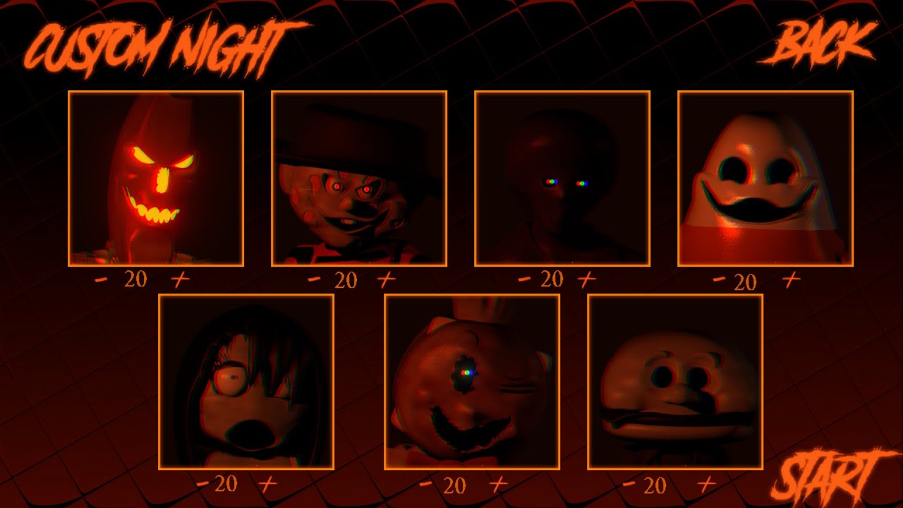 Five Nights with Mac Tonight: Halloween Special - I beat 7/20 Mode! (with no failed attempts! :D)
