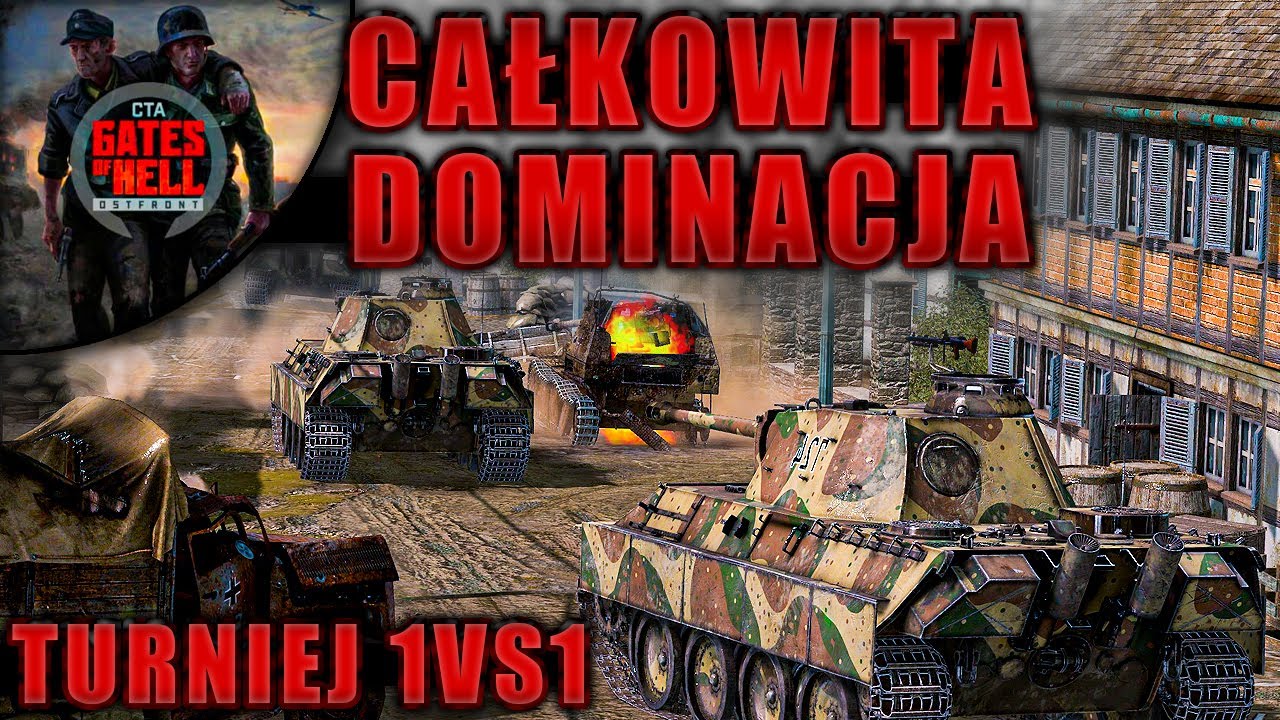 CAŁKOWITA DOMINACJA 1V1 w TURNIEJU w GATES OF HELL MULTIPLAYER