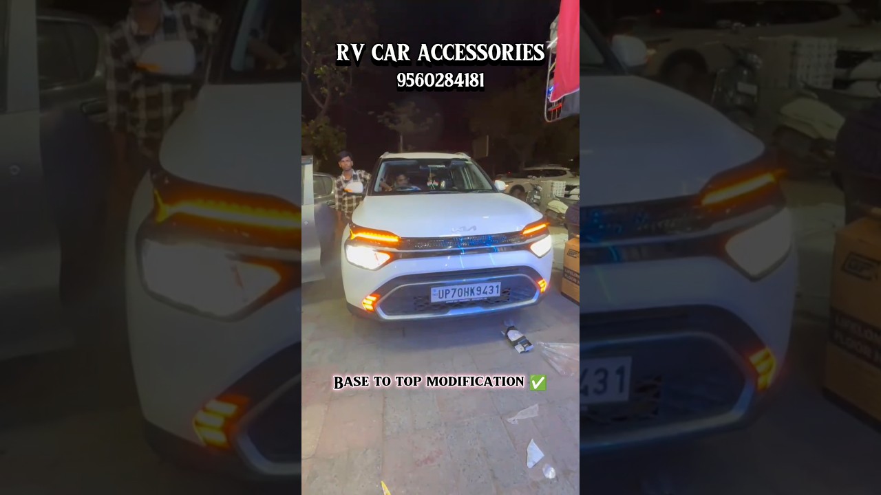 KIA CARENS BASE TO TOP MODIFICATION✅ RV CAR ACCESSORIES 📌 #kia  #carens