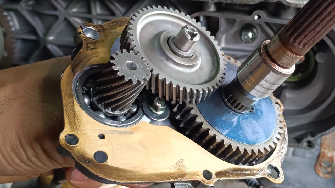 nouvo MX..ลูกปืนแกนล้อหลังแตก...  #TOMอะไหล่