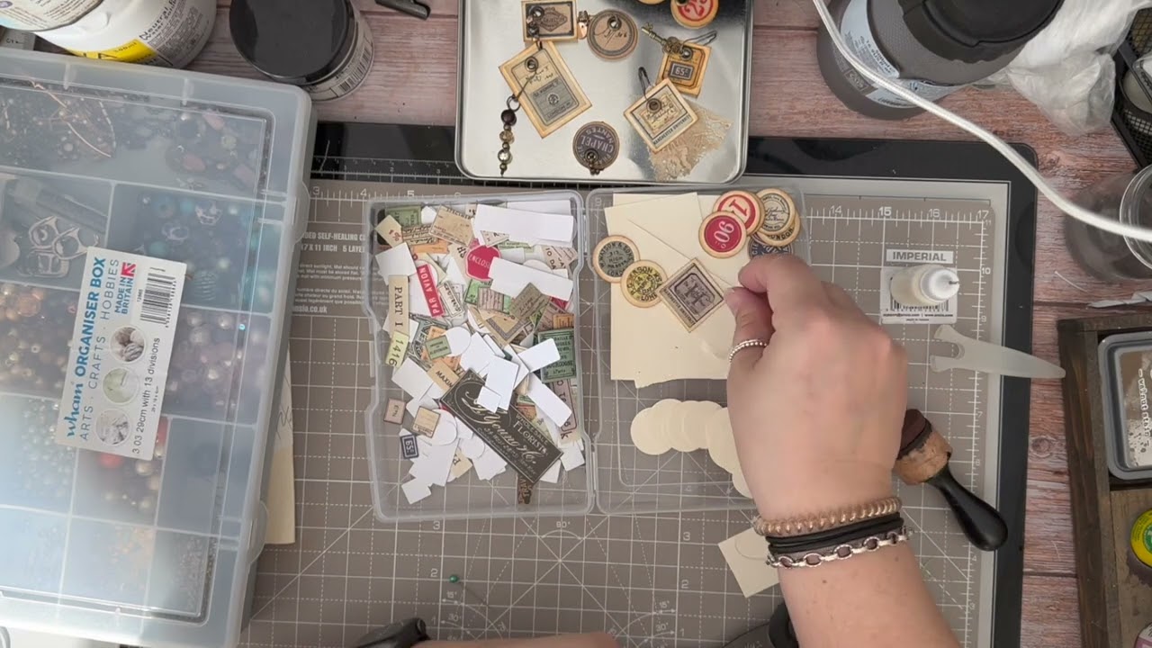 Journal Charms      an inspired by video!!!