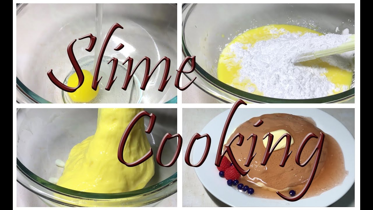 ASMR 音フェチ　スライムクッキング　ホットケーキ　[ リクエストウイーク➀ ]　Slime Cooking~Pancake~　気持ちいい音
